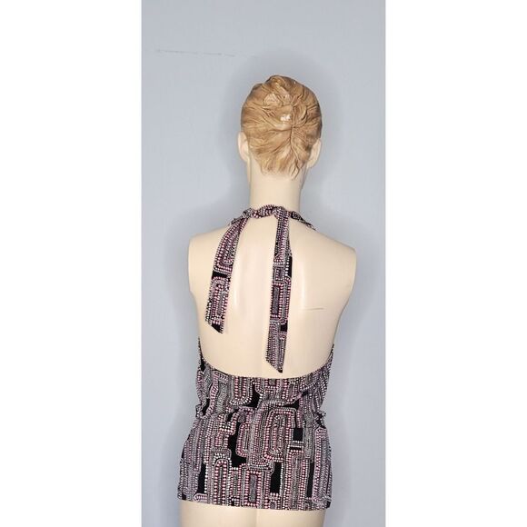 Rampage Neck Strap Pink Blouse Size Small - Picture 2 of 6